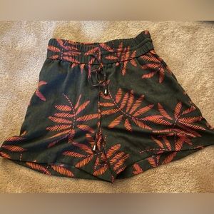 Palm leaf shorts